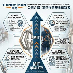 Safe Outdoor Sport Discount High Demand Hook 24KN Aluminum Climbing Carabiner - Product Image 5