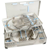 A-1 VERITAS Self Retaining Ring Retractor System Stainless Steel Manual Surgical Instrument Set Reusable Autoclavable CE ISO 134