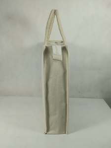 Large <b>Plain</b> <b>Canvas</b> <b>Tote</b> <b>Bag</b> with Cotton Rope Handles Reusable Shopping Carry <b>Bag</b> for Promotional and Custom Printing - Product Image 3