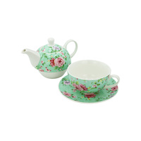 Nouveau style européen personnalisé thé en porcelaine pour une théière et tasse en céramique coffret cadeau théière et tasse de luxe moderne