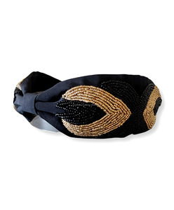 Tissu lavande perlé rembourré léger Durable bandeau pour enfants accessoire de cheveux à la main irisé paillettes broderie en vrac - Product Image 4