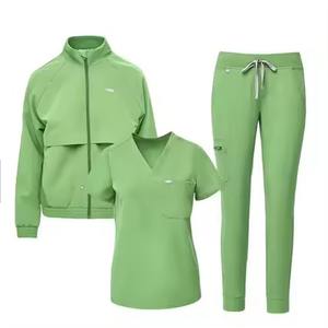 Ensemble de vêtements de travail printemps-automne, veste et pantalon de travail personnalisés, uniformes de travail durables, combinaisons de travail, Pakistan - Product Image 4