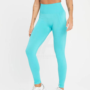 Leggings de yoga à taille élastique pour femmes, service OEM à faible MOQ, leggings de yoga de haute qualité, vêtements de fitness à prix avantageux - Product Image 1
