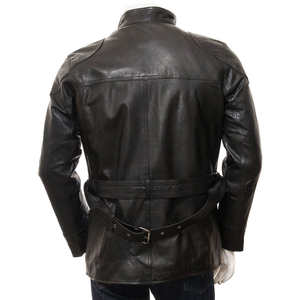 แจ็คเก็ตหนังแฟชั่นผู้ชายมาใหม่ คุณภาพพรีเมียม วัสดุระบายอากาศได้ 100% สไตล์ไฮสตรีทสำหรับฤดูหนาว - Product Image 2