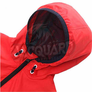 Veste coupe-vent de qualité supérieure pour hommes, manteau de sport léger résistant à la pluie avec capuche - Product Image 4