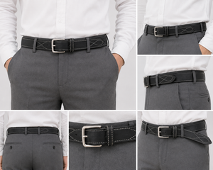 Correa de Cuero Vacuno Casual para Hombre, 35mm, Aleación, Alta Resistencia, Duradera, Fabricante OEM, Divine International - Product Image 5