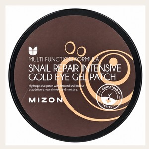 แผ่นมาส์กใต้ตาเกาหลี K-Beauty Mizon Snail Repair Intensive Gold EyegelPatch ผลิตในเกาหลี เจลมาส์ก - Product Image 5