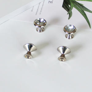 Traditional Design Zinc Alloy Acrylic Crystal Round Cabinet Knobs and Drawer Pulls for Hotel Wardrobe <b>Furniture</b> <b>Hardware</b> - Product Image 4