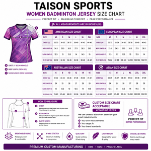 เสื้อแบดมินตันผู้หญิง ผ้าโพลีเอสเตอร์พรีเมียม 160 GSM แห้งเร็ว สีน้ำตาลเบจ ลายเรขาคณิต สกรีนโลโก้ ชื่อ และหมายเลขตามสั่ง - Product Image 3