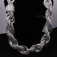 Collier en argent plaqué avec perles de culture d'eau de mer et moissanite, bijoux de luxe personnalisés pour femmes, idéal pour mariages et cadeaux – Vente en gros
