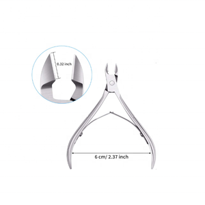 Coupe-ongles professionnel en acier inoxydable, style classique OEM, ouverture de mâchoire de 15 mm, lame incurvée, durable - Product Image 3