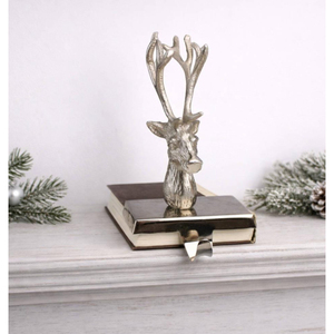 Decorative Metal Hook <b>Stocking</b> <b>Holders</b> Antique and Unique New Handmade Decorative Items Reindeer Design Top Quality Product - Product Image 2