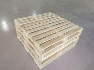 Paleta de Envío Industrial de Alta Resistencia, Madera Contrachapada de Doble Cara, Madera Sólida para Almacenamiento en Almacén, Logística de Exportación HLC - Product Image 4