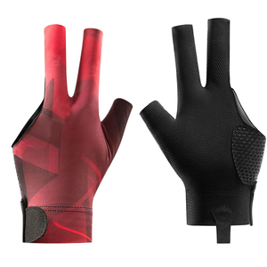 Guantes de Snooker Personalizables 2026, Diseño Propio, Guantes Profesionales de Snooker, Guantes de Billar de 3 Dedos - Product Image 3