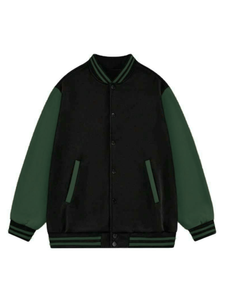 Wholesale Custom Winter 100% Wool Varsity <b>Jacket</b> Men Plus Size Front Logo Windproof Eco-Friendly Thick Unisex - Product Image 5