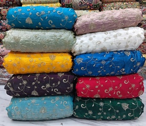 Tela Bordada para Vestidos con Diseños Elegantes, Pedidos Personalizados, Venta al Por Mayor, Exportación OEM, Suministro a Todo el Mundo - Product Image 2
