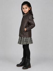 Chaqueta de Cuero para Niños de Alta Calidad, Diseñada para Brindar Comodidad, Durabilidad y un Estilo Moderno para Uso Diario, con Soporte de Fabricación OEM - Product Image 5