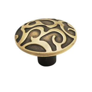 Impresionantes Perillas de Latón Antiguo para Gabinetes, Duraderas y Elegantes para Interiores Modernos y Clásicos de Dormitorios, Habitaciones y Hoteles - Product Image 1