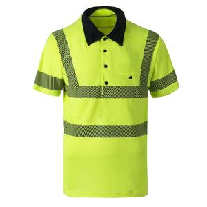 เสื้อช่างก่อสร้างแบบแห้งเร็ว ระบายอากาศได้ดี  ผ้าตาข่าย น้ำหนักเบา  รับสกรีนโลโก้  ชุดยูนิฟอร์มสำหรับงานกลางแจ้ง - Product Image 1