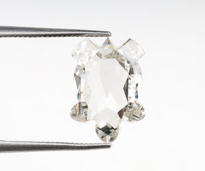 OM GEMS Diamante de Laboratorio CVD/HPHT de 3.45 CT, Corte Tortuga Personalizado, Claridad VVS, VS, Diamante Suelto de Laboratorio de Excelente Calidad para Joyería - Product Image 2