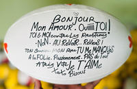 Ballon d'entraînement de rugby personnalisé de haute qualité Football de rugby professionnel directement de l'usine de fabrication
