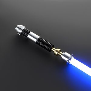 Sabre laser BJSABER Obi-Wan Style Guardian RGB avec contrôle de mouvement, 16 couleurs, sons, poignée métallique, chargement USB-C, prêt pour la bataille - Product Image 6