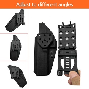 Black Tactical Kydex <strong>Holster</strong> Durable Concealed Carrying Equipment - Product Image 6