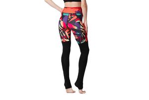 Nouveau style tendance : Leggings de sport taille haute pour femme, idéaux pour le yoga, la gym et le jogging – Extensibles dans les quatre sens (Spandex/Nylon) - Product Image 4
