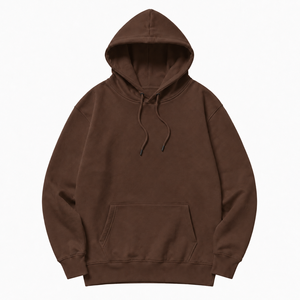New 2026 <b>Men</b> Lightweight Casual Hooded Hoodie With Soft Feel Front <b>Pouch</b> Pocket And Adjustable Hood Design - Product Image 1