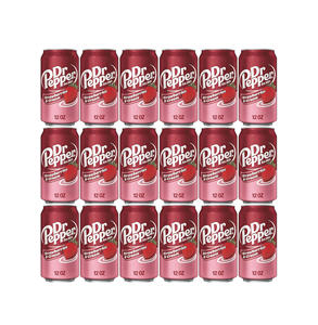 Bebida Refrescante Dr Pepper Sin Azúcar y Sin Cafeína, Latas de 355 ml, Paquete de 24 Unidades, Para Consumidores que Evitan Tanto el Azúcar como la Cafeína - Product Image 1