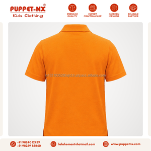 Camiseta Polo Naranja de Alta Demanda para Uniformes Escolares, Uniformes Personalizados para Clases, Camiseta Polo de Manga Corta - Product Image 5