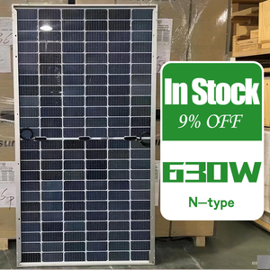 Módulos Solares ZNShine de 630w, Unidades Bifaciales Tipo N, Kit de Panel Fotovoltaico con 19.71% de Alta Eficiencia, 182mm para Sistema Solar - Product Image 1