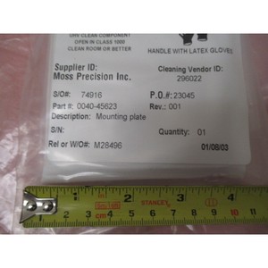 แผ่นยึด 2 AMAT 0040-45623 - อุปกรณ์และอะไหล่เซมิคอนดักเตอร์ระดับโลกที่เชื่อถือได้ - Product Image 4