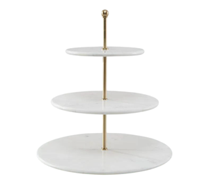 Base de Metal Chapada en Oro, Soporte para Pastel Clásico de Madera Ecológica de Grado Alimenticio con Bolsa OPP para Uso en Cocina y Fiestas - Product Image 5