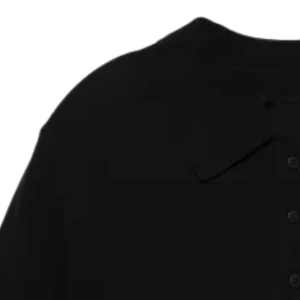 เสื้อโปโลถักแขนสั้นผู้ชาย สไตล์ลำลองสำหรับฤดูร้อน เนื้อผ้าระบายอากาศ น้ำหนักเบา มีเท็กซ์เจอร์ คอปก เสื้อผ้าสั่งทำ - Product Image 5