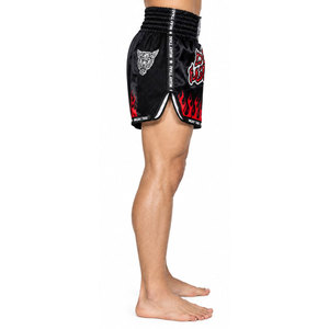 Conjunto de Boxeo Muay Thai de Invierno, Talla XXL, Tela Transpirable de Alta Calidad, Shorts MMA con Logotipo Personalizado, Cintura Elástica Ecológica para Fitness - Product Image 4
