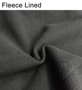 Wholesales Men Winter Outdoor Casual Stand Collar Solid Zipper Sport <b>Coat</b> Waterproof Windproof Fleece <b>Lined</b> Fashion Jackets - Product Image 3