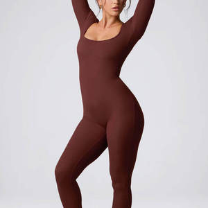 Mono Deportivo Transpirable y Personalizado para Mujer, Estilo Bodycon, Sexy, para Yoga y Fitness, con Servicio OEM - Product Image 1