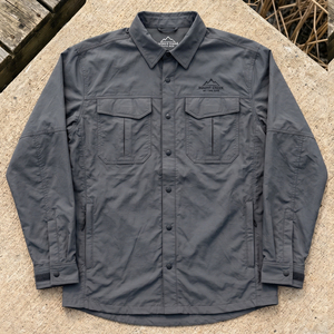Chest Pocket Windbreaker Shirts 100% Nylon Waterproof Shirt Men's Button <b>Up</b> Rain Shirts Tops Mens Custom Wind Breaker Shirt Tops - Product Image 1