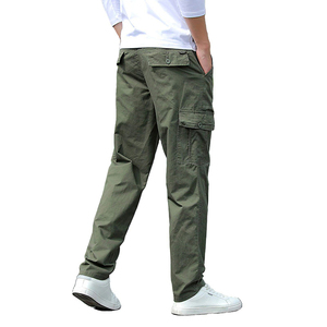 Pantalon de travail cargo, pantalon utilitaire durable avec plusieurs poches de rangement, coupe confortable pour les travaux de construction et en extérieur - Product Image 4