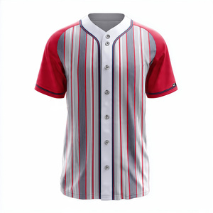 Maillots de baseball personnalisés en sublimation pour hommes – Vente chaude – Uniformes d'équipe et de club – T-shirts de sport à séchage rapide - Product Image 3