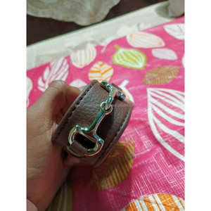 Servilletero blanco de cuero genuino Natural 100%, tendencia, nuevos anillos de tejido de servilleta ecuestre, servilletero de estilo de broca de caballo por TCD - Product Image 5