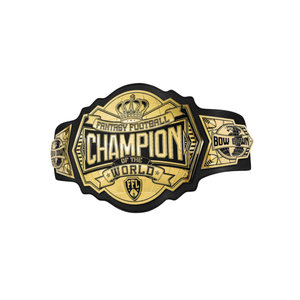 Cinturón de Campeón Mundial de Fútbol de Fantasía, Trofeo Deportivo Personalizable, Título de Ganador de Fútbol de Fantasía FFL Premium - Product Image 6