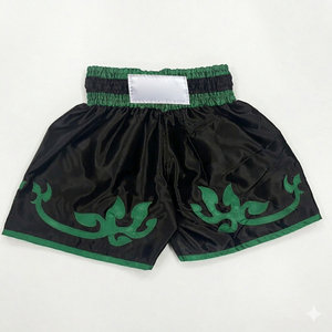 Cible de boxe en polyester respirant à séchage rapide, motif ours noir et blanc, bordure rouge, pour Muay Thai et équipement de combat toutes saisons - Product Image 4