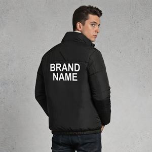 Chaqueta Acolchada para Hombre con Logotipo Personalizado, Abrigo Impermeable Ligero y Cálido para Invierno - Product Image 2