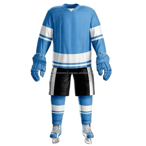 Nueva llegada uniforme de hockey sobre hielo sublimación personalizada 100% poliéster camiseta de hockey sobre hielo uniforme de hockey hecho en Pakistán - Product Image 1
