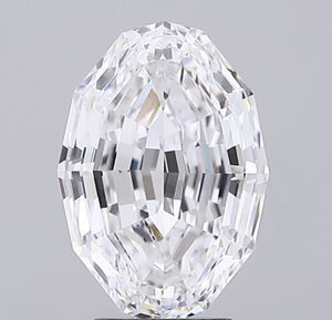Diamante Cultivado en Laboratorio con Certificación IGI, 4.53 CT, Corte Ovalado Poligonal, Color D, Claridad VVS2, CVD LG 772678537, ROYAL GEMS, para Joyería - Product Image 1