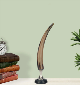 Personalized Buffalo Horn <b>Decorative</b> Showpieces Lowest Price Premium Quality Polished Hand Horn <b>Decorative</b> Item - Product Image 2