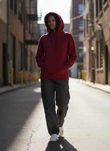 Custom Design100 % Cotton High Quality Basics <b>Pullover</b> <b>Men</b> Hoodies With distressing Heavyweight Top Selling <b>Men</b> Hoodies - Product Image 5