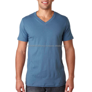 T-shirt pour homme de qualité supérieure à col en V avec logo imprimé, pour la salle de sport, vêtements de sport, fabricant de vêtements - Product Image 6